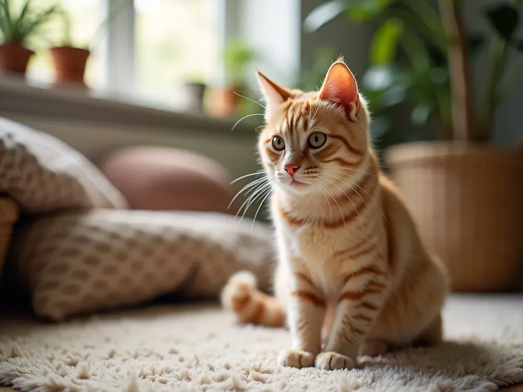 完全室内飼いの猫