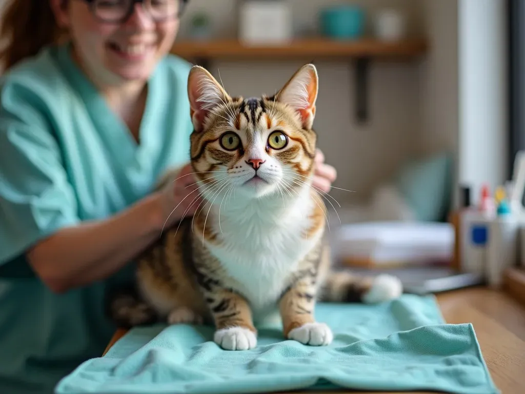 混血猫の健康管理