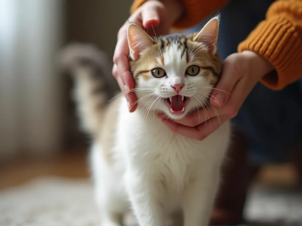 猫の尻尾の付け根