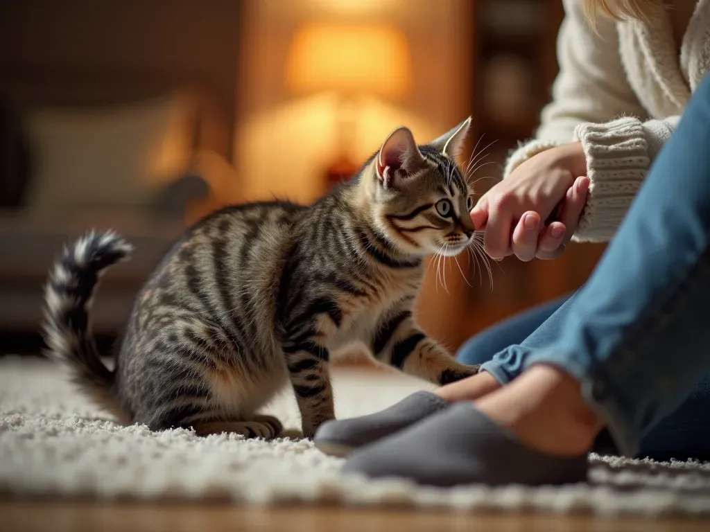 猫の愛情を示す行動