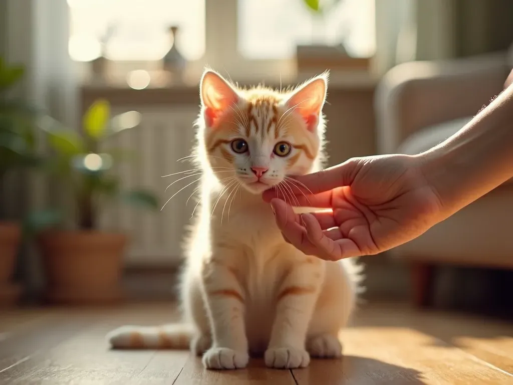 猫 触らせてくれるサイン