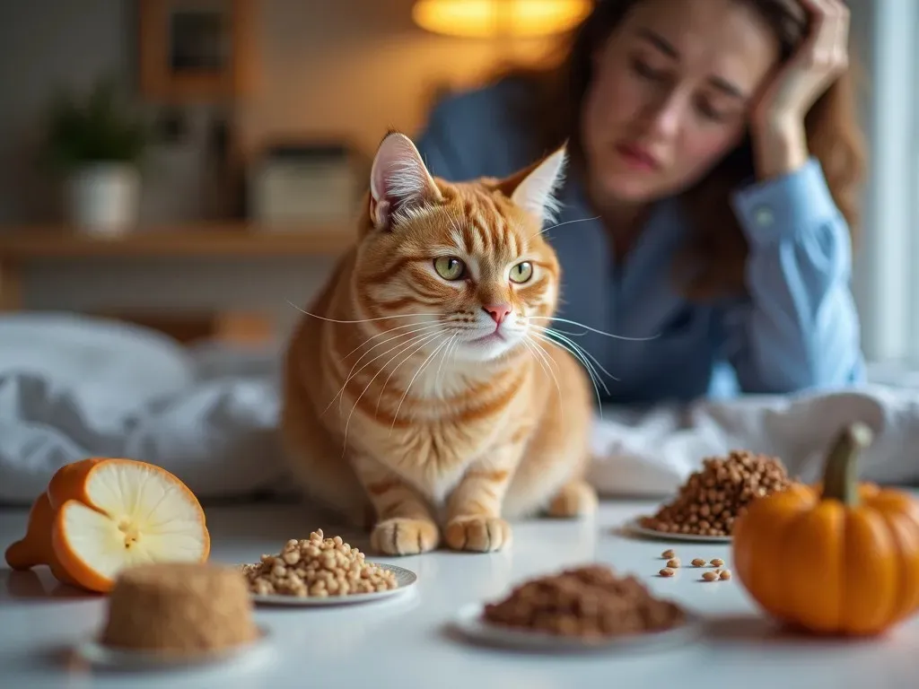 猫 食物アレルギーの症状