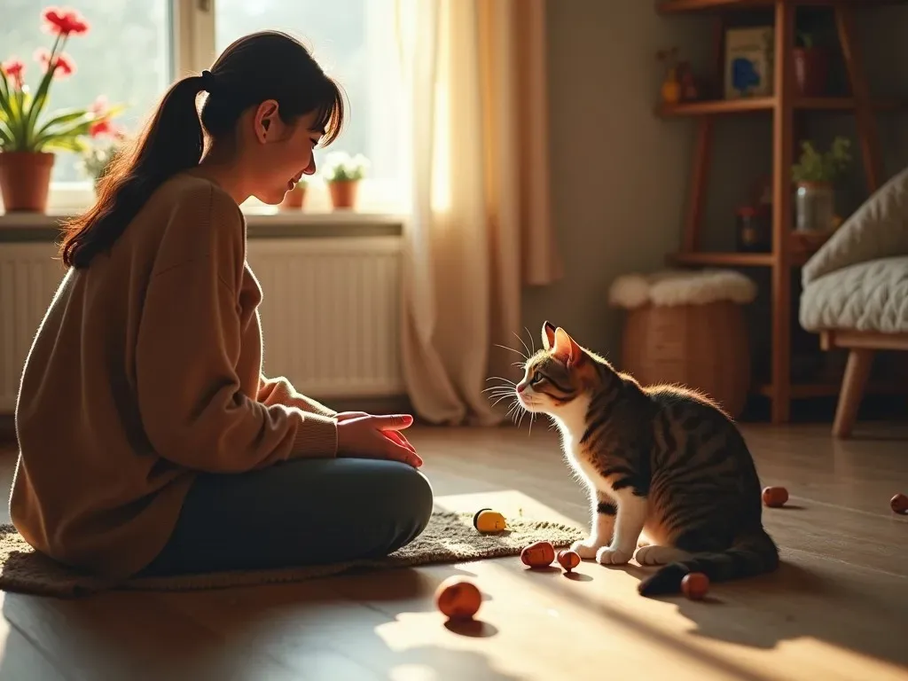 飼い主と猫のコミュニケーション